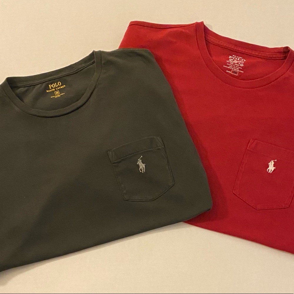 Men’s Polo Ralph Lauren Men's T-Shirts. Medium. (2 for $18)
